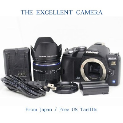 SC500 [Top MINT] Olympus E-510 10MP DSLR Camera ZUIKO 14-42mm ED Zoom Lens JAPAN