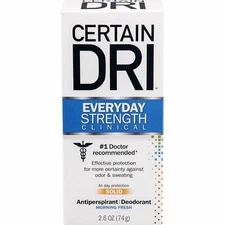 Certain Dri Deodorant Antiperspirant 24HR Protection Morning Fresh Scent 2.6oz