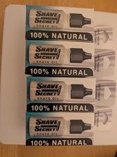 Shave Secret Shaving Oil - 4 pack