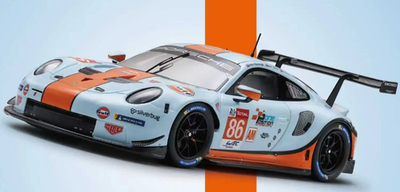 【Spark Model】Porsche 911 RSR 24H Le Mans Spark 1/64 911 RSR Gulf 24H Le Mans 2019 Suzhou GT Show 2026