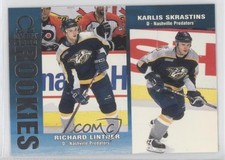 1999-00 Pacific Omega Richard Lintner Karlis Skrastins #131 Rookie RC 0g7