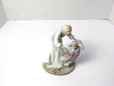Mom and Daugter Dancing Figurine 9.5 in X 5.5 in.