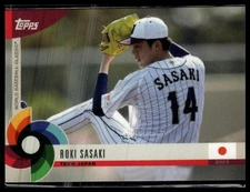 2023 Topps World Baseball Classic Global Stars #3 Roki Sasaki