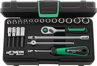 Stahlwille SteckschlüSselsatz 40/44/17/5QR 22 Teilig 1/4 Zoll SW 3,5-13Mm