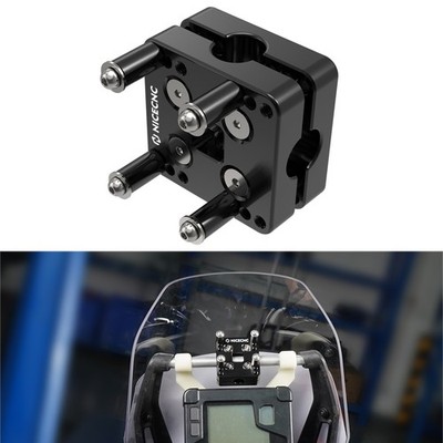 Universal For 12mm GPS Mount Bar Clamp AMPS Bracket For Yamaha Tenere 700 XTZ07