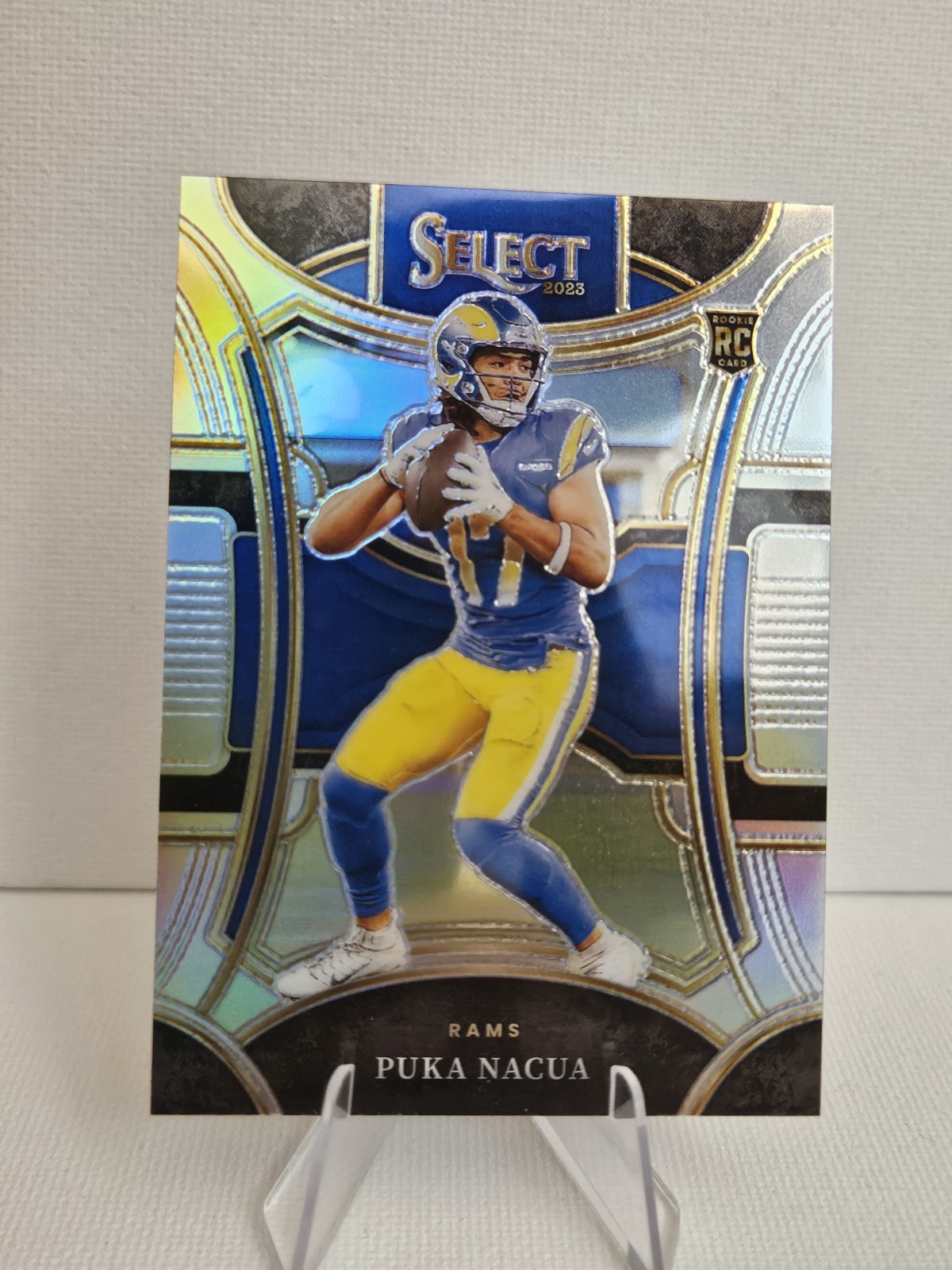 2023 Panini Select - Suite Level Puka Nacua #455 Silver Prizm (RC)
