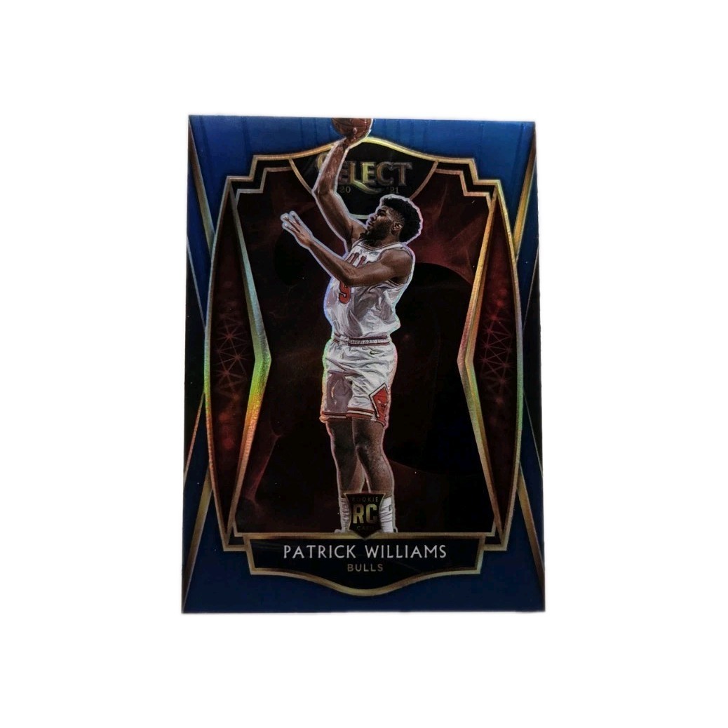 2020-21 Panini Select - Premier Level Patrick Williams #185 Blue Prizm (RC)