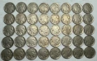 ROLL of 40 full date Indian Head BUFFALO NICKELS. Exact coins shown. #58