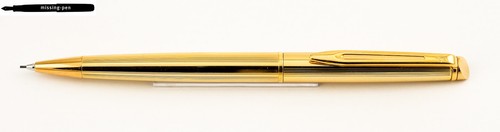 Waterman Twist Mechanism Bleistift Hemisphäre in goldenem Glanz G.C. 0,7 mm - Bild 3 von 7