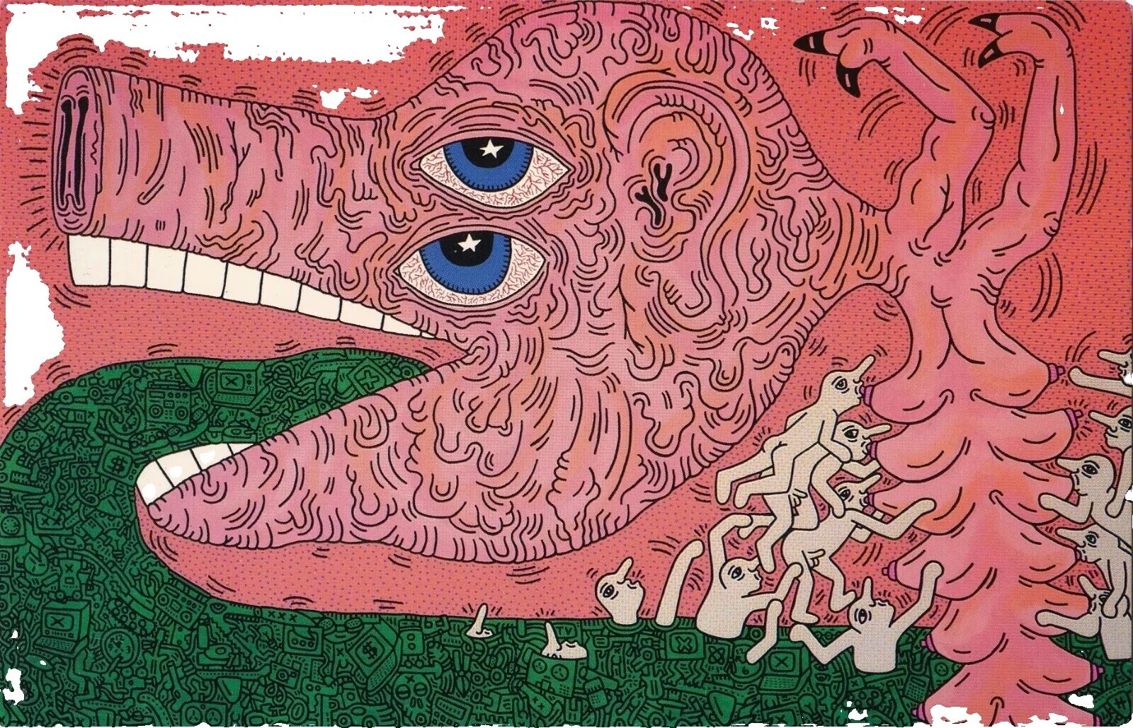 Keith Haring realismo Arte Impresiones