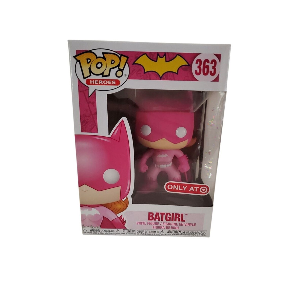 Pink Batgirl Funko Pop for Breast Cancer Awareness DC Comics