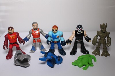 Imaginext Bane, Groot, Polizist, Krokodil & mehr