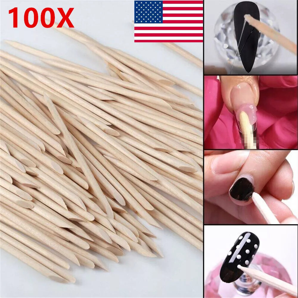 Orange 2024 stick nails