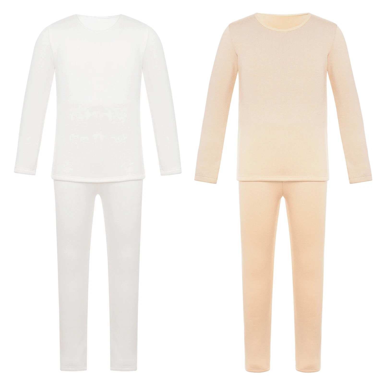 Kids Girl's Top With Pants Youth Sleepwear Base Layer Pullover And Pantyhose
Opens in a new window o