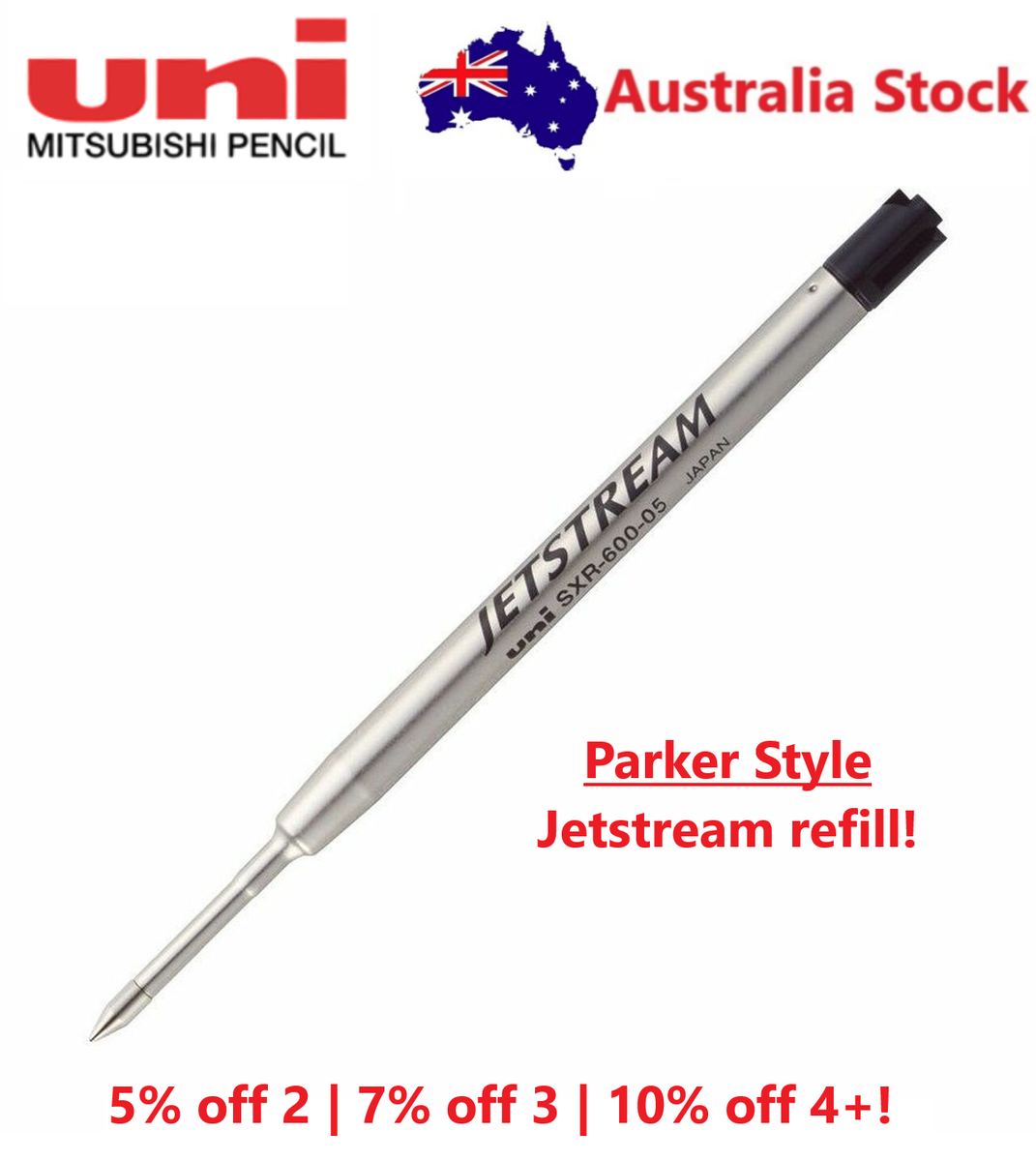 Jetstream Prime Ink Uni STYLE FIT Jetstream Ballpoint Pen Refill 0.7mm ...