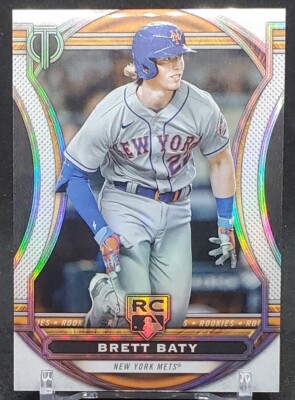 2023 Topps Tribute BRETT BATY Rookie #94 RC SP METS | eBay