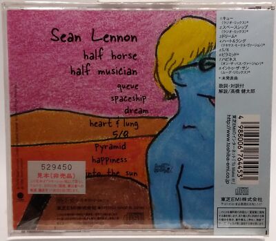 SEAN LENNON Half Horse Half Musician JAPAN CD TOCP-61010 PROMO