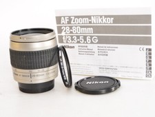 NIKON AF Nikkor 28-80mm 1:3.3-5.6 G Zoom  ⭐ AF-Mount  ⭐ Analog/Digital  ⭐ (7544)