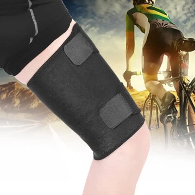 LEENSY Thigh Quad Hamstring Leg Elastic Support Bandage Compression Wrap Brace