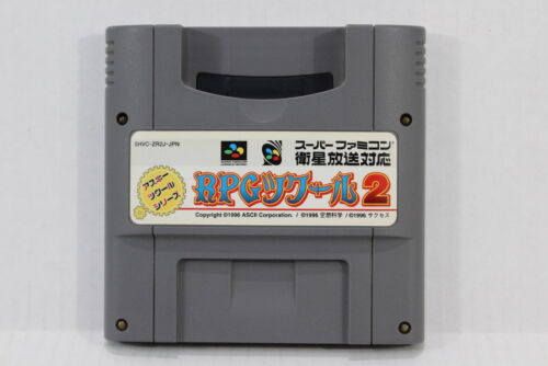 RPG Tsukuru 2 / RPG Maker SFC Super Famicom SNES Japon Importation Vendeur Américain I455 - Photo 1 sur 3