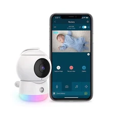 Motorola Peekaboo WiFi 1080p Video Baby Monitor 2-Way Audio Reconditioned