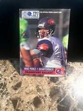 1991 Proset world league American Football Trading Card 