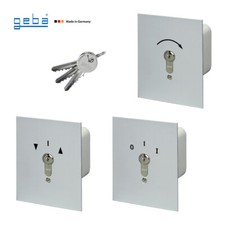 Schlüssel Schalter Taster Unterputz AUF AB Zu 1- 2-seitig tastend o. rastend Tor