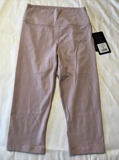 Women’s Sz M 90 Degree By Reflex Purple Luster Ankle Leggings