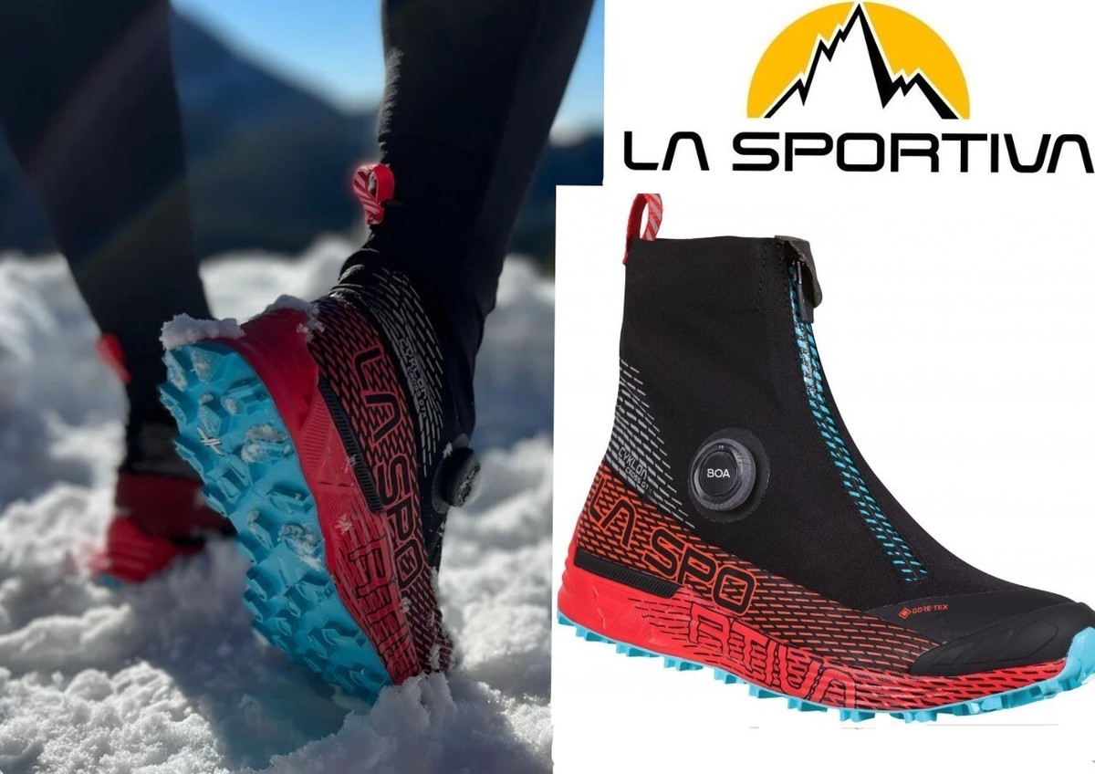 LA SPORTIVA cyklon cross gtx trail run shoes BOA mudguard  display picture 2