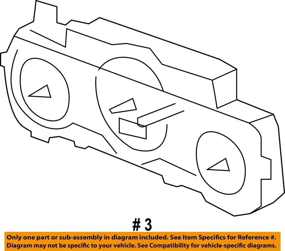 Medidor de velocímetro usado se adapta a: Honda Fit Cluster 2008 MPH mercado de EE. UU. base grado AT Foto 3 de 4