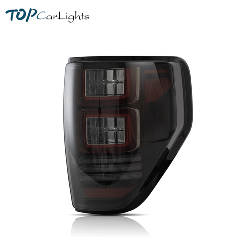 VLAND Smoked Lens LED Tail Lights For 2009-2014 Ford F150 Rear Brake Lamp 1 Pair - Bild 2 von 11