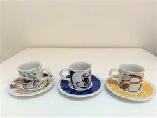 Tazzine caffe' Des arts  porcellana tognana per lavazza , coffee cup 