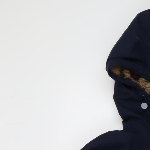 Regatta Women's Blue Parka Jacket, Size 18, Hooded, Fur Trim - Picture 12 of 12