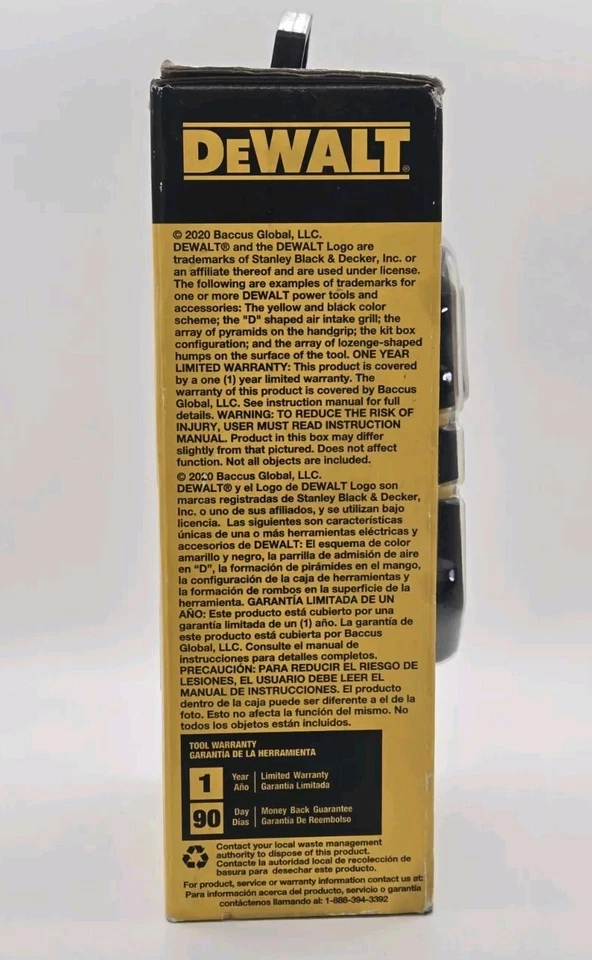 DeWALT DXAEPI140 Power Inverter 12VDC, 120VAC, 140 WATT - Image 2 of 4