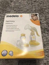 MEDELA HARMONY BREAST PUMP MANUAL NEW IN OPEN BOX 