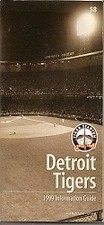 Detroit Tigers 1999 Tiger Stadium Final Season Media Guide