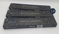 3 x packs New Moon Incense Witch's Wisdom Incense Sticks
