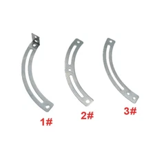 Right Angle Curved / Flat Curved Iron Connecting Joining Plate Bracket DIY