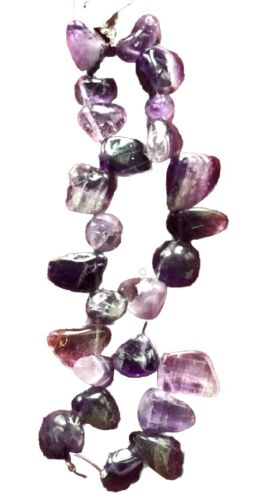 Natural Amatist rough Beads 10-9 mm strand 46 Beads for jewelry making
