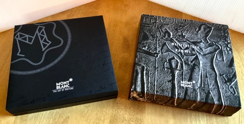 Mont Blanc Ramses II - ohne Stift, nur Box mit Anleitung, Zertifikat & Poliertuch - Bild 2 von 12