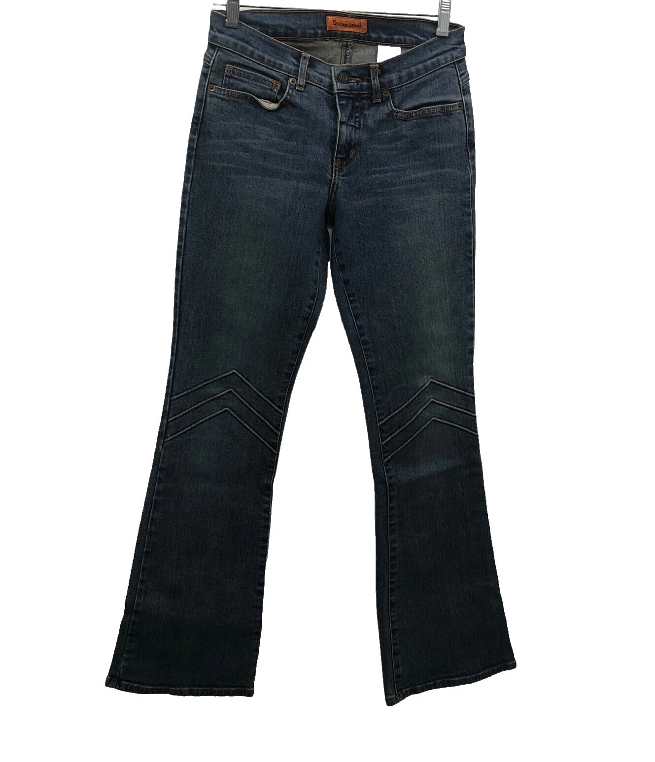 Mezcla de algodón Grunge Jeans Vintage 1990s para Mujer