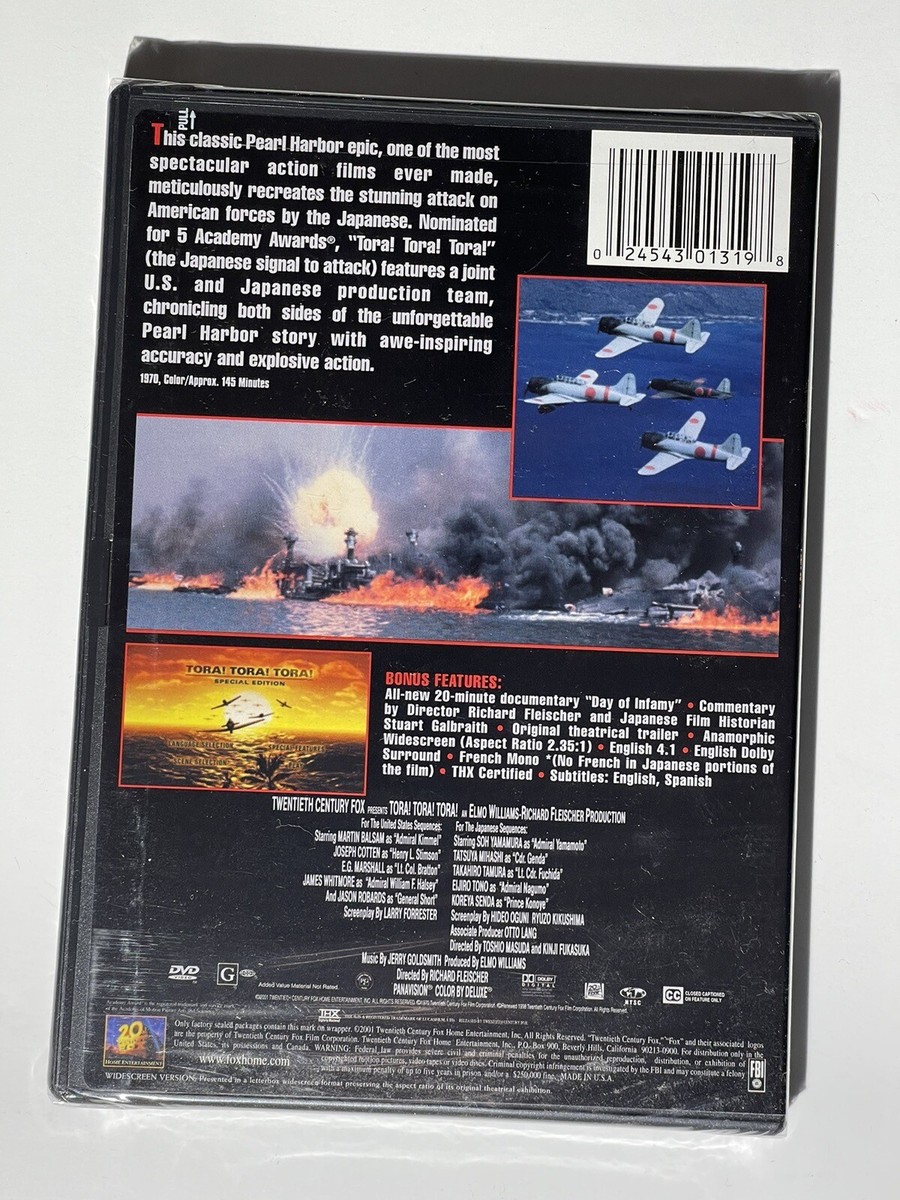 Tora Tora Tora (DVD, 2006, Special Edition Checkpoint) for sale