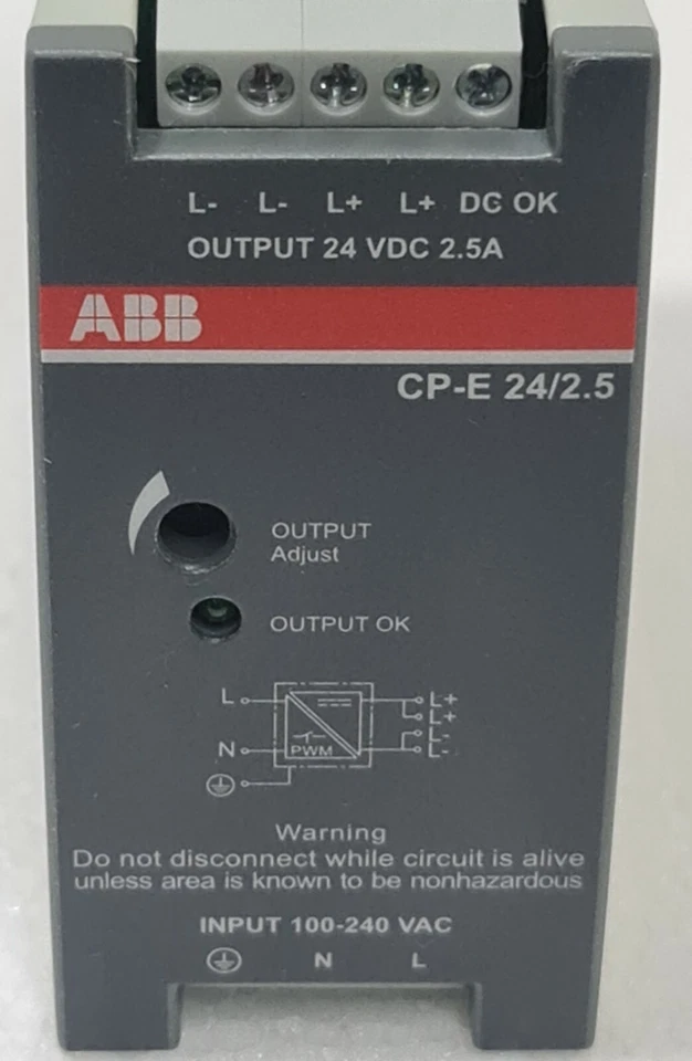 ABB Cp-E 24/2.5 Schalter Modus Netzteil 1SVR427032R0000 - Bild 2 von 4