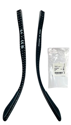 Ray Ban RX8906 RX8908 RX8419 RX8420 Eyeglasses Fibre Black Replacement Temples