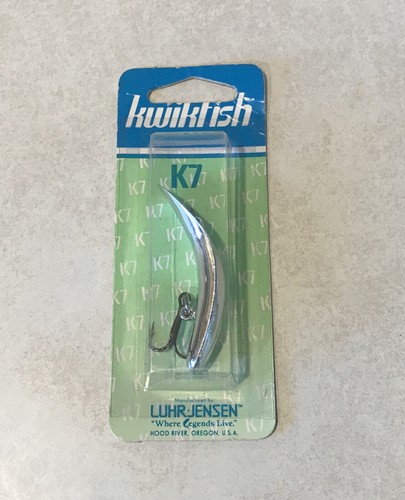 Leurre De Pêche Luhr Jensen K15 Kwikfish Willie’s Secret - Rose Métallisé - Ancien