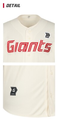 busan Lotte Giants ベースボールシャツ 刺繍ロゴ 韓国プロ野球 KBO Korean Baseball Busan Lotte Giants 2025 Authentic Home