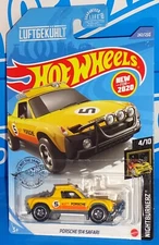 Hot Wheels New For 2020 Nightburnerz Series #242 Porsche 914 Safari Yellow
