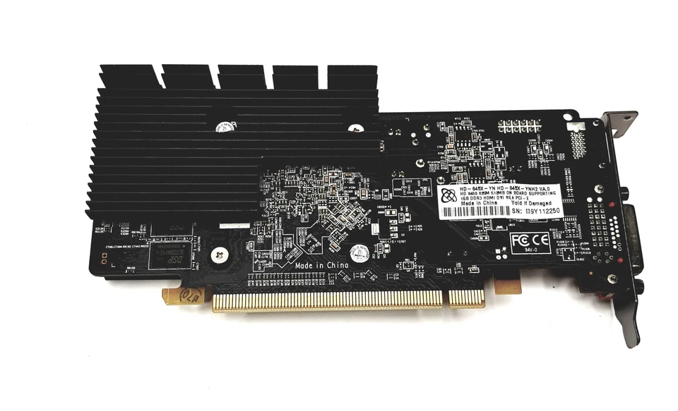 XFX AMD Radeon HD6450 625M 512MB DDR3 PCI-E Video Card HD-645X-YN VPEACEDAR2PS4 - Image 3 of 4