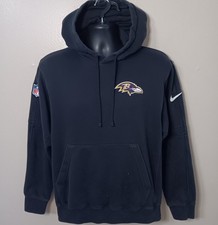 Baltimore Ravens Men s Small NFL Hoodie Nike Sideline Club Fleece Black
