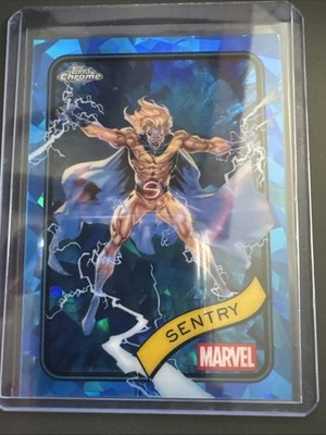 SENTRY 2025 TOPPS CHROME MARVEL SAPPHIRE  #168